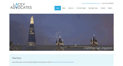 Desktop Screenshot of laceyadvocates.com